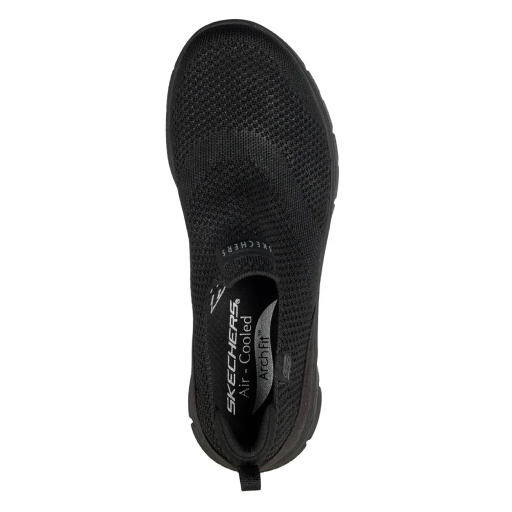 Skechers Arch Fit Refine 2.0 Cascade Black Slip-On Shoes 6.5 - Picture 6 of 9